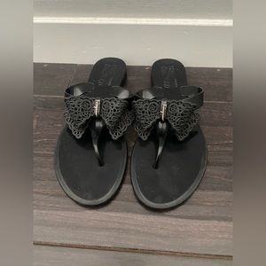 Salvatore Ferragamo Rubber Flip Flops